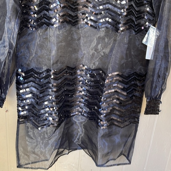 Modcloth sheer sequin dress - Picture 4 of 8
